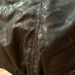 Black animal print Zyia shorts